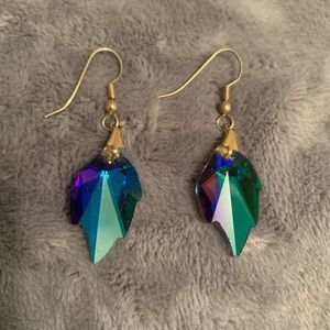 Iridescent Drop Earrings